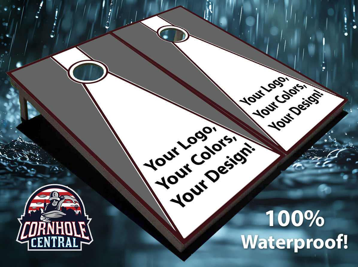 Set of 2 Custom Waterproof Cornhole Boards w/ 8 Bags
