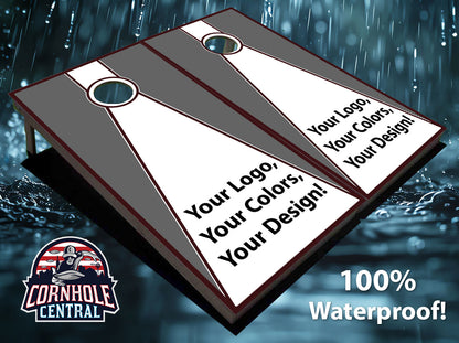 Set of 2 Custom Waterproof Cornhole Boards w/ 8 Bags